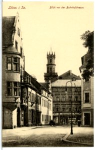 15123-Löbau-1912-Bahnhofstraße-Brück & Sohn Kunstverlag