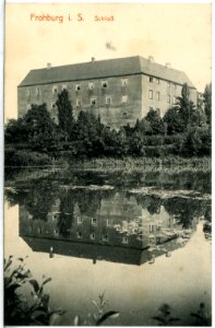 14983-Frohburg-1912-Schloß und Teich-Brück & Sohn Kunstverlag