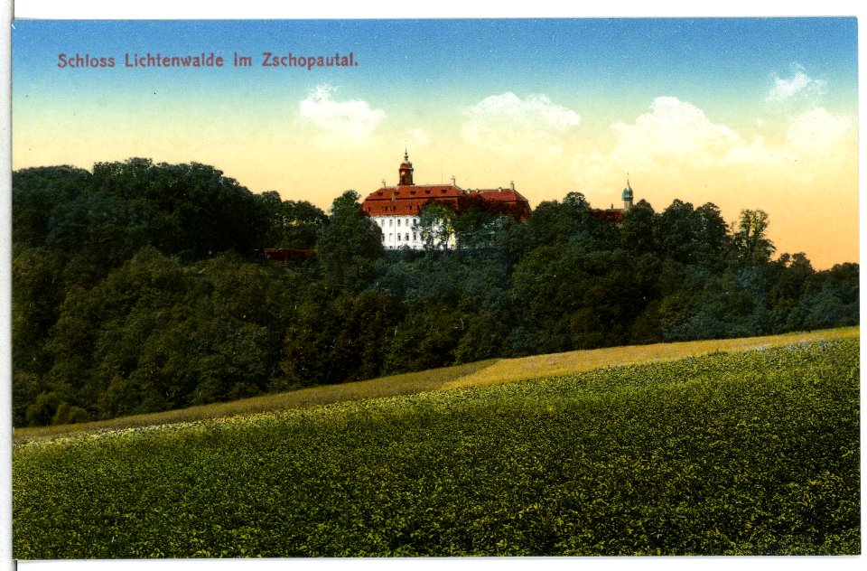 15149-Lichtenwalde-1912-Schloß-Brück & Sohn Kunstverlag