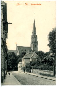 15119-Löbau-1912-Blumenstraße-Brück & Sohn Kunstverlag