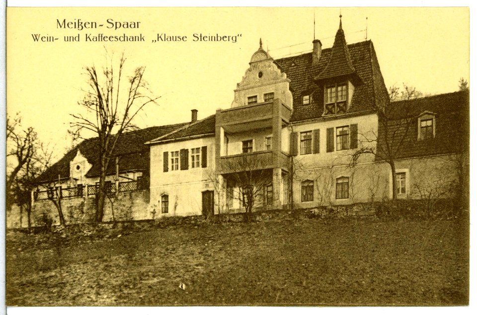 15340-Meißen-1913-Spaar - Wein- und Kaffeeschank "Klause Steinberg"-Brück & Sohn Kunstverlag