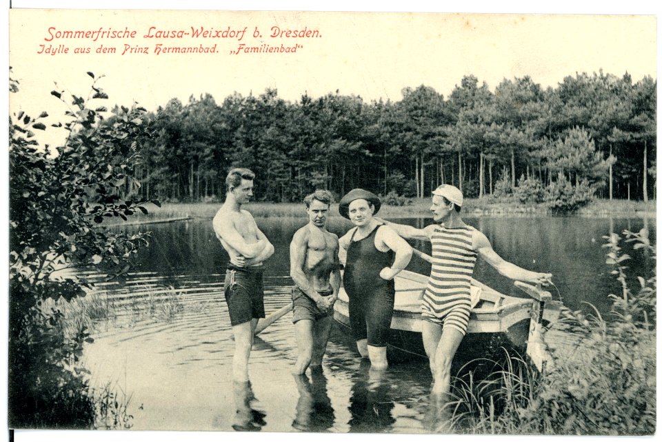 15543-Weixdorf-1913-Lausa - Prinz Hermannbad-Brück & Sohn Kunstverlag