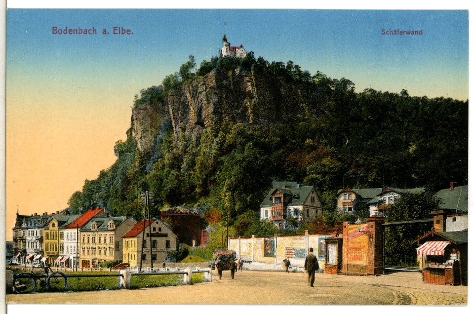 13084-Bodenbach-1911-Schäferwand-Brück & Sohn Kunstverlag