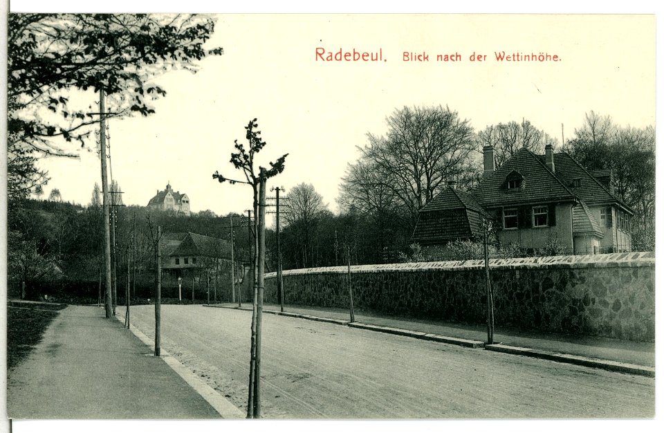 13096-Radebeul-1911-Blick nach der Wettinhöhe-Brück & Sohn Kunstverlag