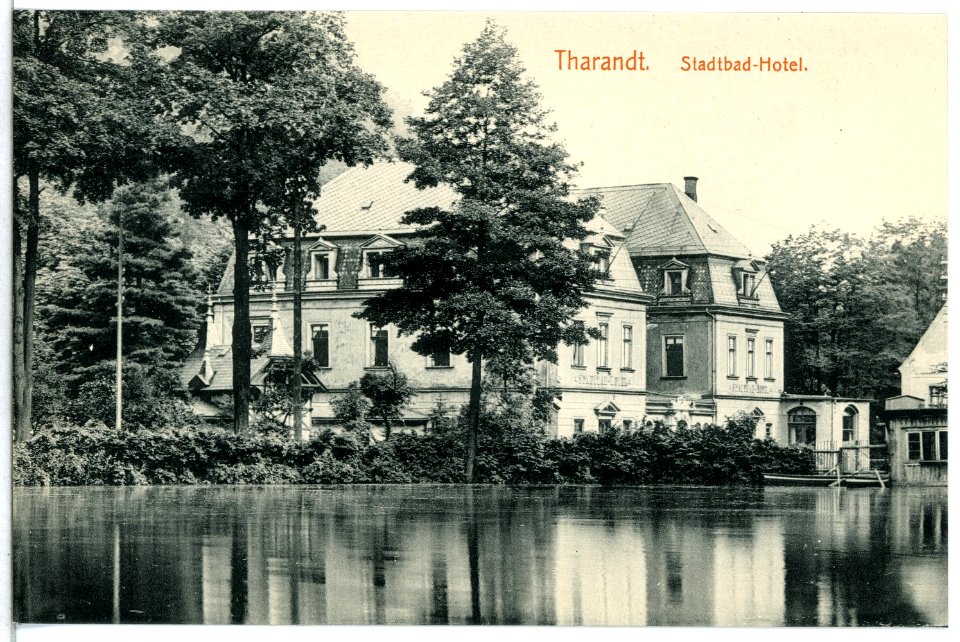 15190-Tharandt-1912-Stadtbad-Hotel-Brück & Sohn Kunstverlag