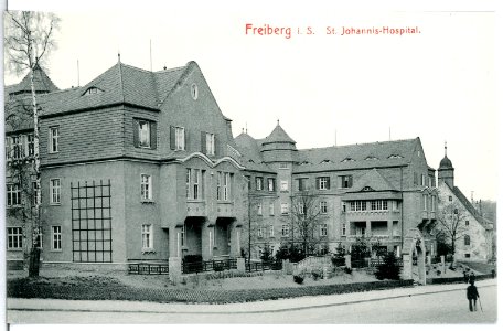 13099-Freiberg-1911-Johannis - Hospital-Brück & Sohn Kunstverlag