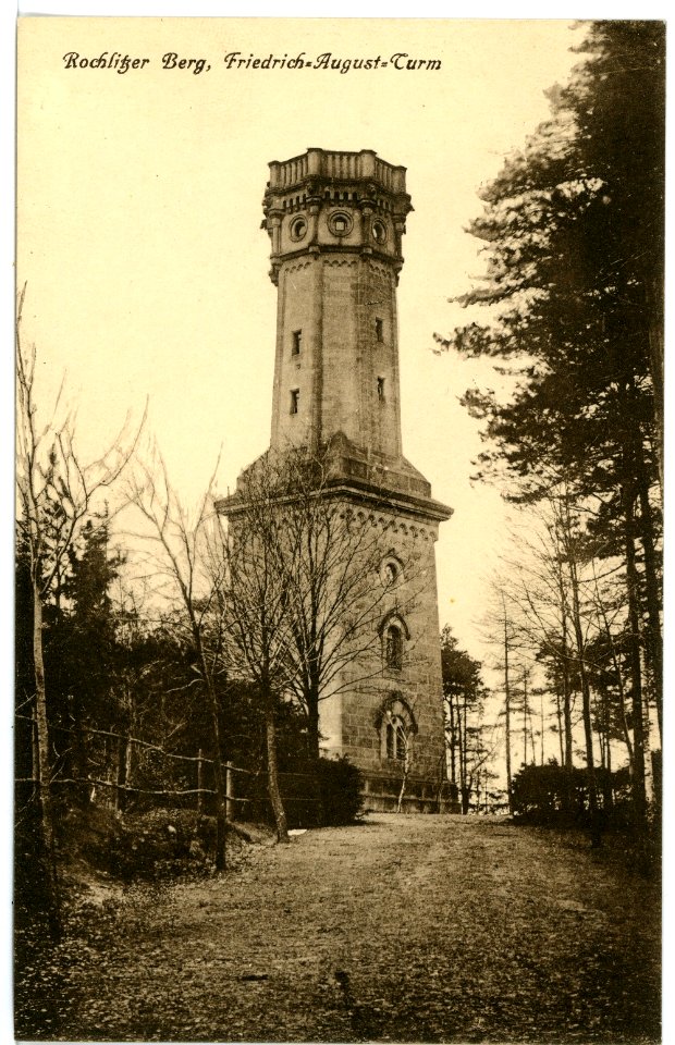 15469-Rochlitz-1913-Friedrich-August-Turm auf dem Rochlitzer Berg-Brück & Sohn Kunstverlag