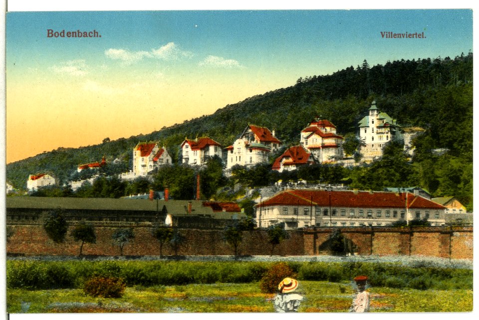 13083-Bodenbach-1911-Villenviertel-Brück & Sohn Kunstverlag