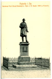15164-Pulsnitz-1912-Rietscheldenkmal-Brück & Sohn Kunstverlag