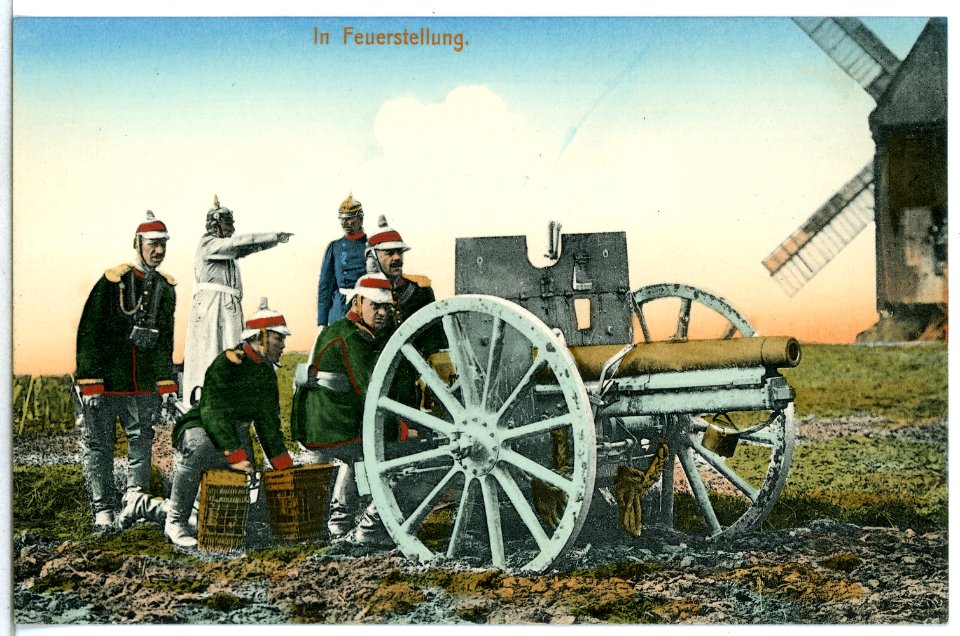 15247-Königsbrück-1912-Reitende Abteilung des 1. Königlich Sächsischen Feld-Artillerie-Regiment Nr. 12-Brück & Sohn Kunstverlag