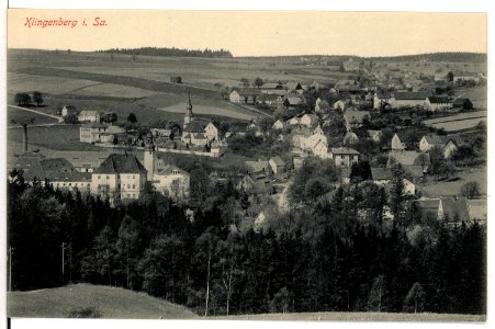 15697-Klingenberg-1913-Blick auf Klingenberg-Brück & Sohn Kunstverlag