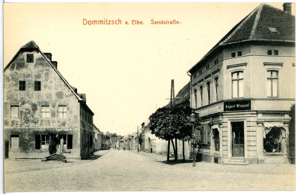 14961-Dommitzsch-1912-Sandstraße-Brück & Sohn Kunstverlag