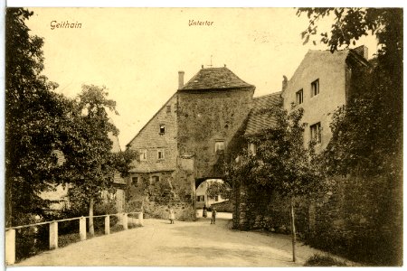 14970-Geithain-1912-Untertor-Brück & Sohn Kunstverlag