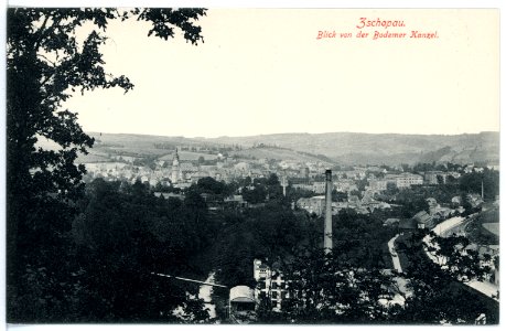 15949-Zschopau-1913-Blick auf Zschopau von der Bodemer Kanzel-Brück & Sohn Kunstverlag