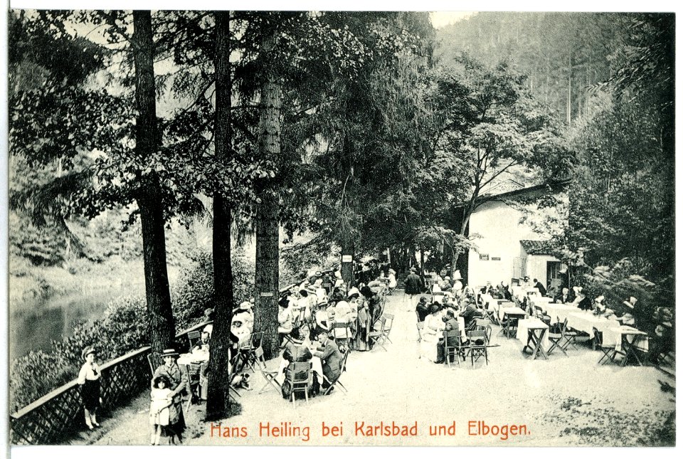 14991-Karlsbad-1912-Hans Heiling - Cafeplatz-Brück & Sohn Kunstverlag