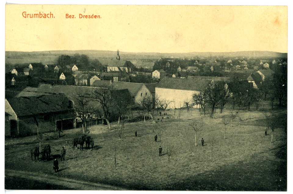 15550-Grumbach-1913-Blick auf Grumbach-Brück & Sohn Kunstverlag