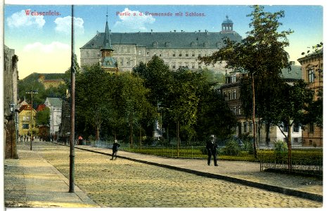 14688-Weißenfels-1912-Schloß - Promenade-Brück & Sohn Kunstverlag