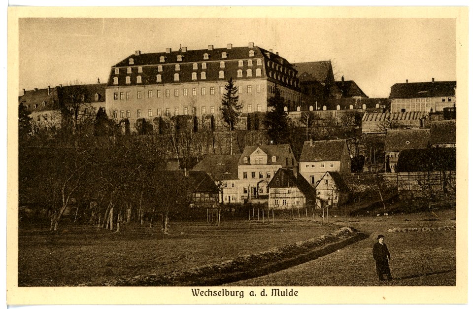 15466-Wechselburg-1913-Schloß-Brück & Sohn Kunstverlag