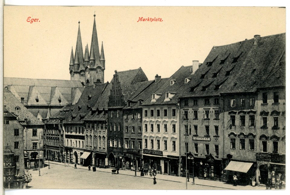 15314-Eger-1913-Markt-Brück & Sohn Kunstverlag