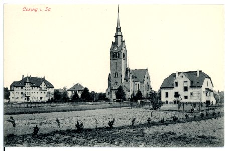 15681-Coswig-1913-Kirche-Brück & Sohn Kunstverlag