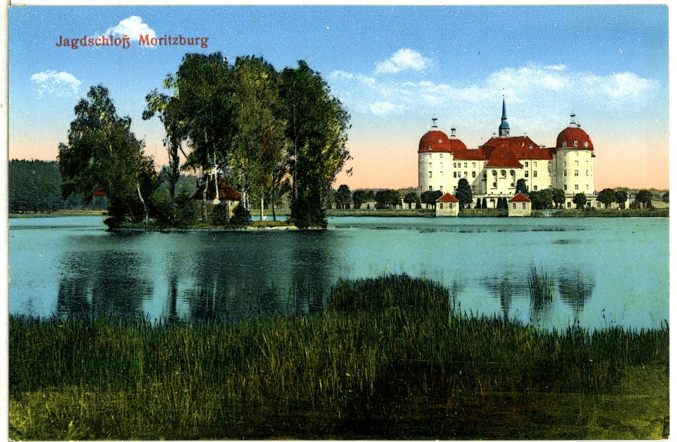 14691-Moritzburg-1912-Jagdschloß-Brück & Sohn Kunstverlag
