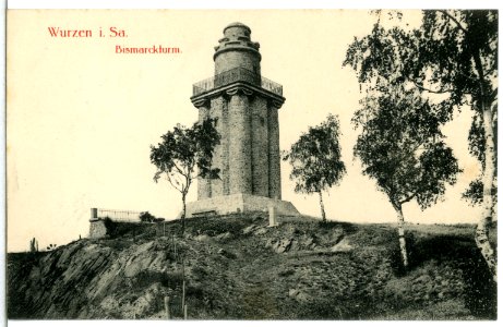 15318-Wurzen-1913-Bismarckturm-Brück & Sohn Kunstverlag