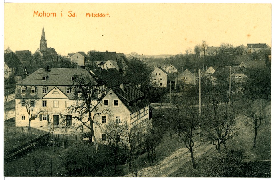 15493-Mohorn-1913-Mitteldorf-Brück & Sohn Kunstverlag