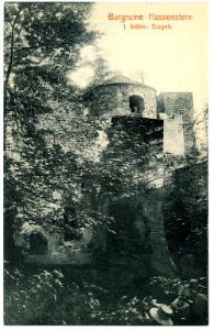 15559-Hassenstein-1913-Ruine-Brück & Sohn Kunstverlag