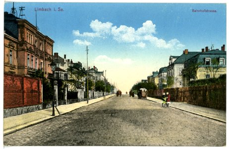 15523-Limbach-1913-Bahnhofstraße-Brück & Sohn Kunstverlag
