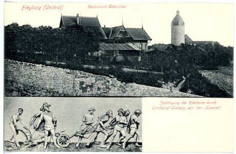 15661-Freyburg-1913-Restaurant Edelacker-Brück & Sohn Kunstverlag