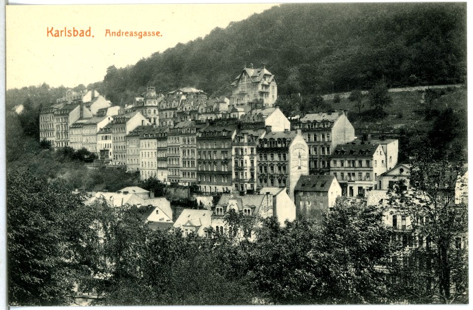 14463-Karlsbad-1912-Andreasgasse-Brück & Sohn Kunstverlag