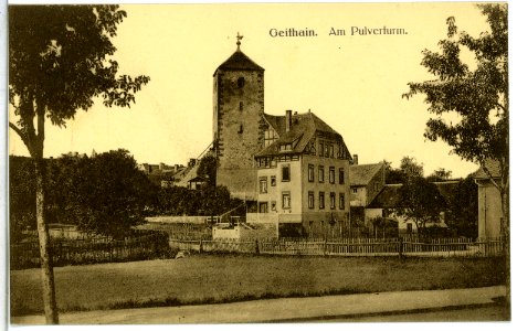 15016-Geithain-1912-Der Pulverturm-Brück & Sohn Kunstverlag