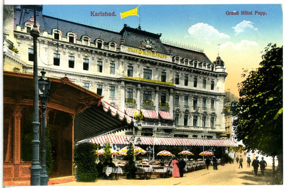 15050-Karlsbad-1912-Grandhotel Pupp-Brück & Sohn Kunstverlag