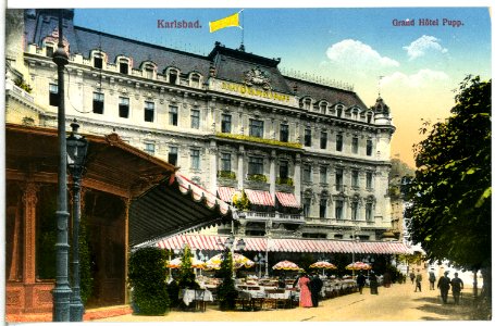 15050-Karlsbad-1912-Grandhotel Pupp-Brück & Sohn Kunstverlag