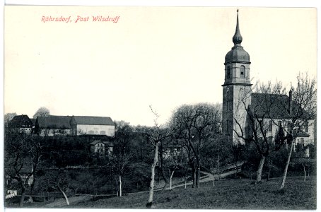 15660-Röhrsdorf-1913-Kirche-Brück & Sohn Kunstverlag