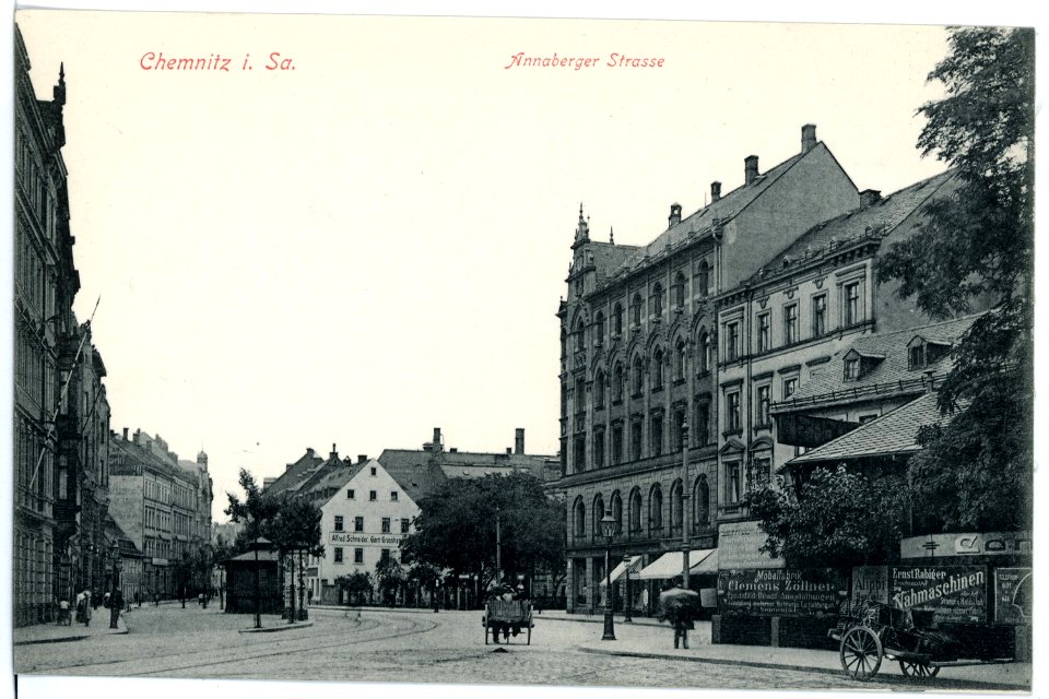 15619-Chemnitz-1913-Annaberger Straße-Brück & Sohn Kunstverlag