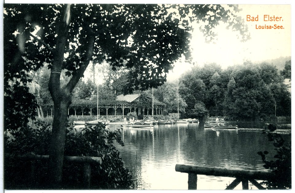 15233-Bad Elster-1912-Louisasee-Brück & Sohn Kunstverlag