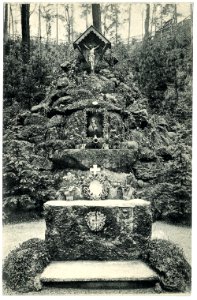 14988-Karlsbad-1912-Waldandacht am Jägerhaus-Brück & Sohn Kunstverlag