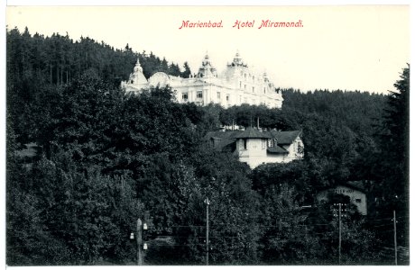 15479-Marienbad-1913-Hotel Miramondi-Brück & Sohn Kunstverlag