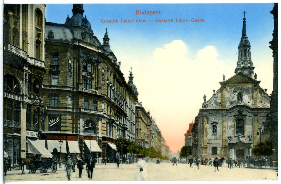 14199-Budapest-1912-Lajos-Kossuth-Gasse-Brück & Sohn Kunstverlag