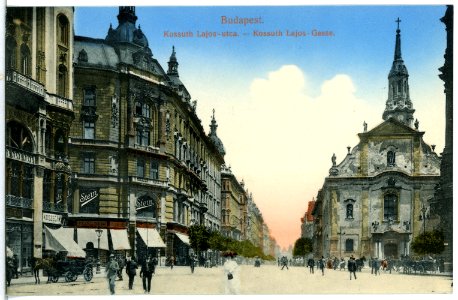 14199-Budapest-1912-Lajos-Kossuth-Gasse-Brück & Sohn Kunstverlag