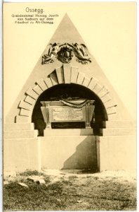 14383-Ossegg-1912-Grabdenkmal Herzog Josefs von Sachsen-Brück & Sohn Kunstverlag