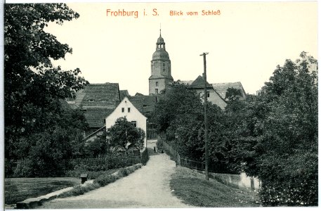 14981-Frohburg-1912-Blick vom Schloß-Brück & Sohn Kunstverlag