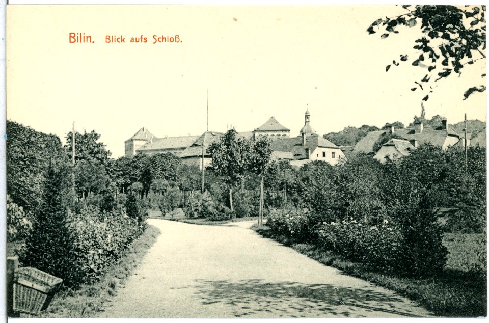 14294-Bilin-1912-Schloß-Brück & Sohn Kunstverlag