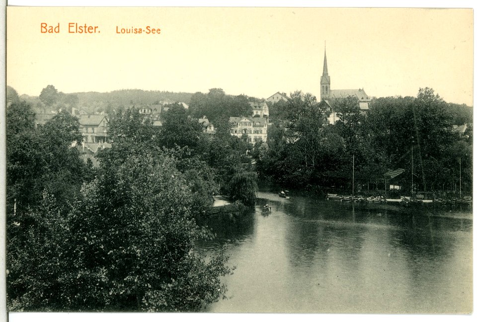 15234-Bad Elster-1912-Louisasee-Brück & Sohn Kunstverlag
