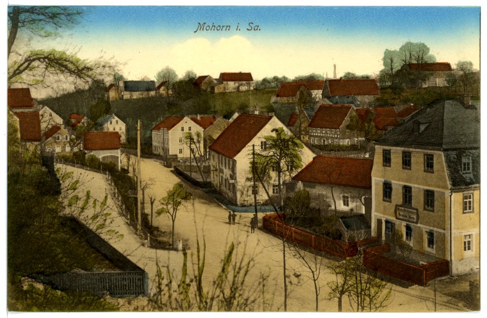 15490-Mohorn-1913-Blick auf Mohorn-Brück & Sohn Kunstverlag