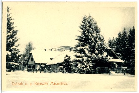 14717-Csonak-1912-Schönberg - Kereczke Maramaros-Brück & Sohn Kunstverlag