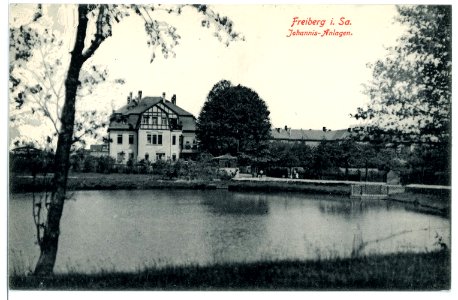 15500-Freiberg-1913-Johannisanlagen-Brück & Sohn Kunstverlag
