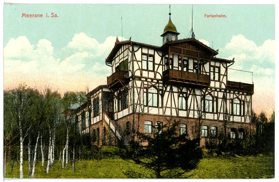 15528-Meerane-1913-Ferienheim-Brück & Sohn Kunstverlag