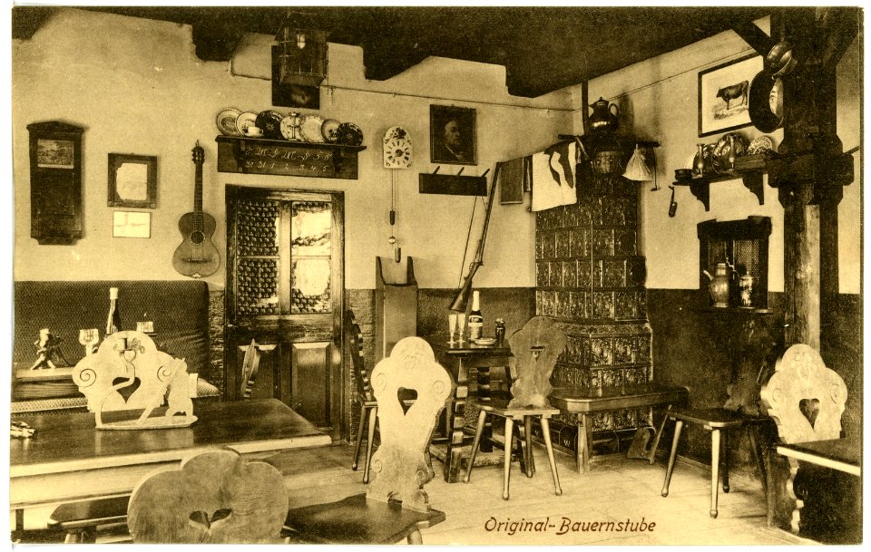 15553-Meißen-1913-Bauernhäusl - Original Bauernstube-Brück & Sohn Kunstverlag